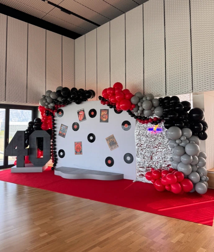 Décor immersif anniversaire